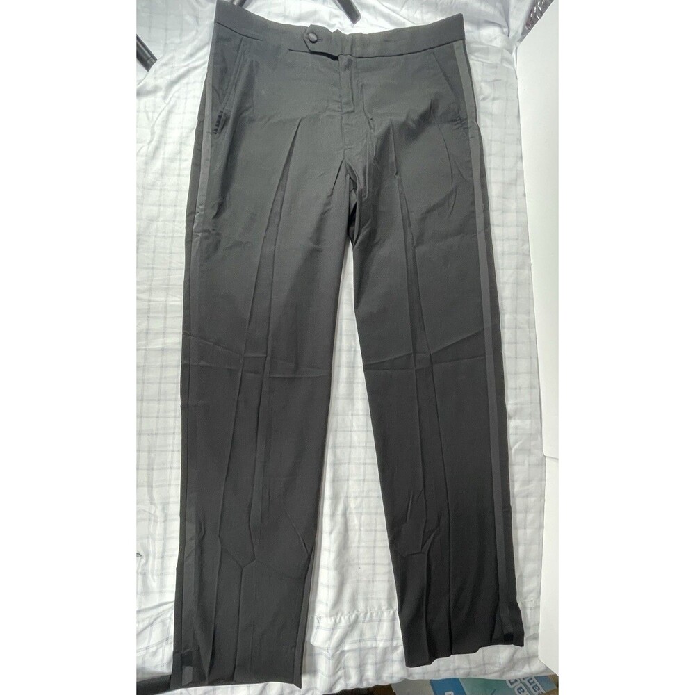 Nautica Men's Black Active Stretch Formal Pants - Size 33x32